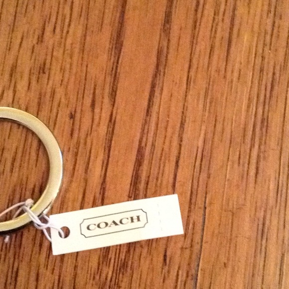 NWT three Coach multicolor heart keychains - Picture 2 of 8